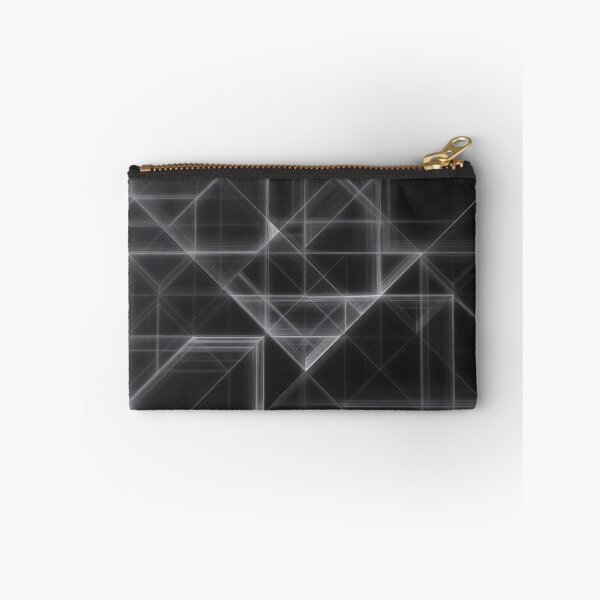 Item preview, Translucent Grayscale Geometric Grid Art designed and sold by IntelliMindDesigns.