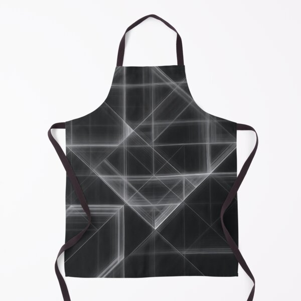 Item preview, Translucent Grayscale Geometric Grid Art designed and sold by IntelliMindDesigns.