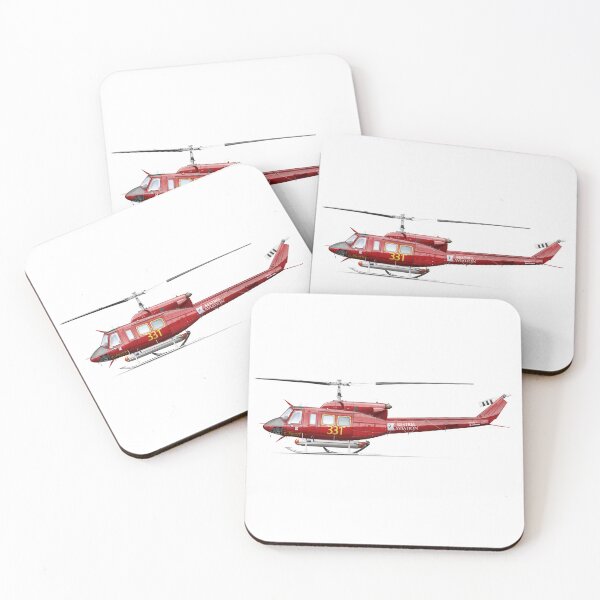 Item preview, BELL 212 TWIN-HUEY C-FKGT KESTREL designed and sold by Grubby Fingers Aircraft Illustration.
