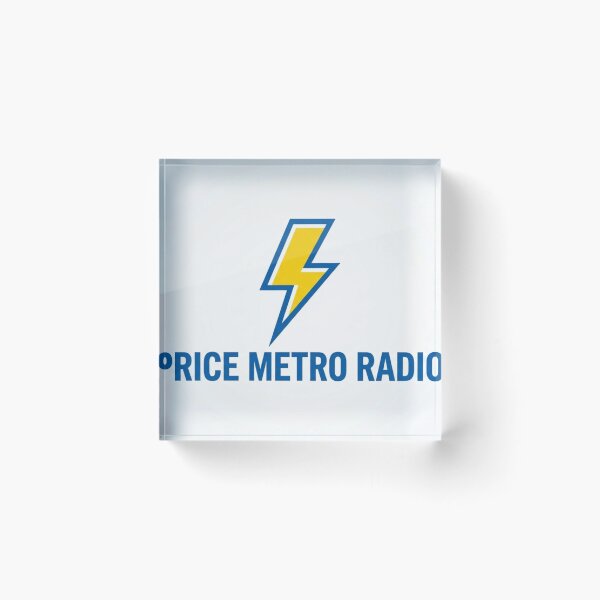 Item preview, Price metro radio logo 2026 designed and sold by PTN blue Diamond .