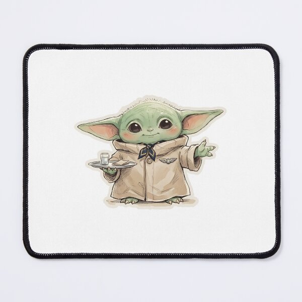 Item preview, BABY YODA FLIGHT ATTENDANT designed and sold by LIS AND MELIVERSO.