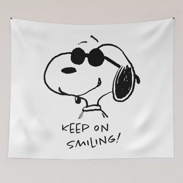 Item preview, Snoopy Joe Cool Keep On Smiling  designed and sold by AsherGavy.