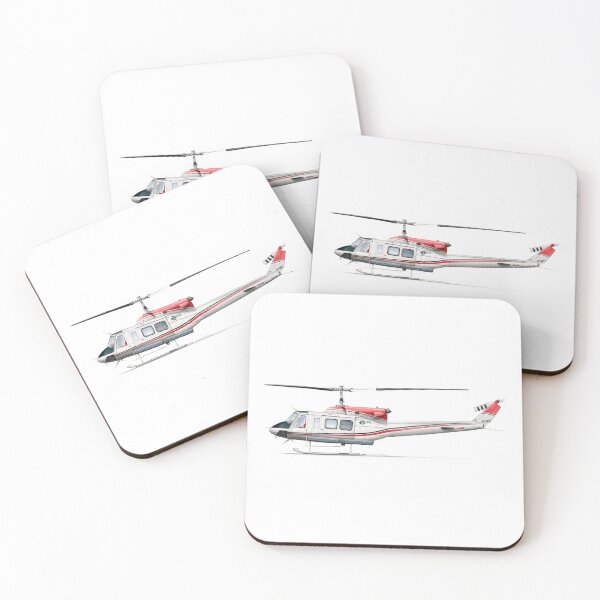 Item preview, BELL 212 TWIN-HUEY P2-HFT HELIFIX designed and sold by Grubby Fingers Aircraft Illustration.