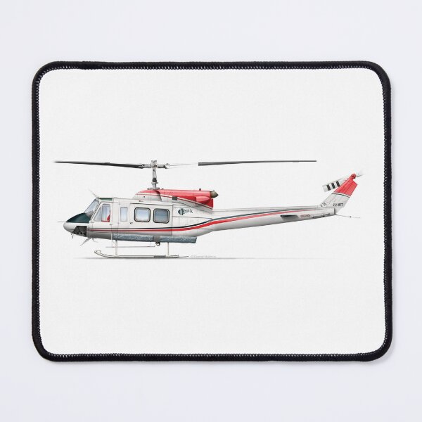 Item preview, BELL 212 TWIN-HUEY P2-HFT HELIFIX designed and sold by Grubby Fingers Aircraft Illustration.