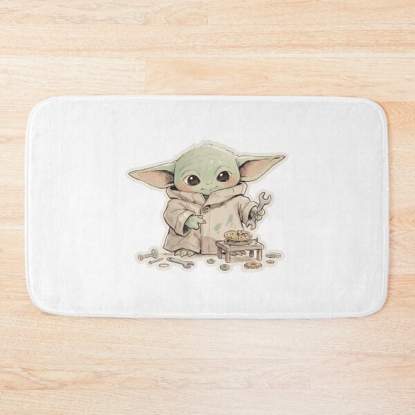 Item preview, BABY YODA MECHANIC designed and sold by LIS AND MELIVERSO.