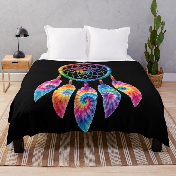 Item preview, Rainbow Tie-Dye Dreamcatcher designed and sold by jgvisualarts.