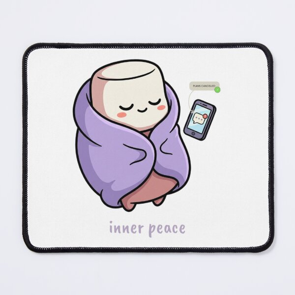 Item preview, Inner Peace Plans Cancelled Funny Introvert Blanket T-Shirt designed and sold by how-is-design.