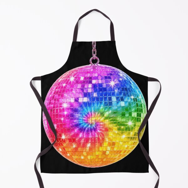 Item preview, Rainbow Tie-Dye Disco Ball designed and sold by jgvisualarts.