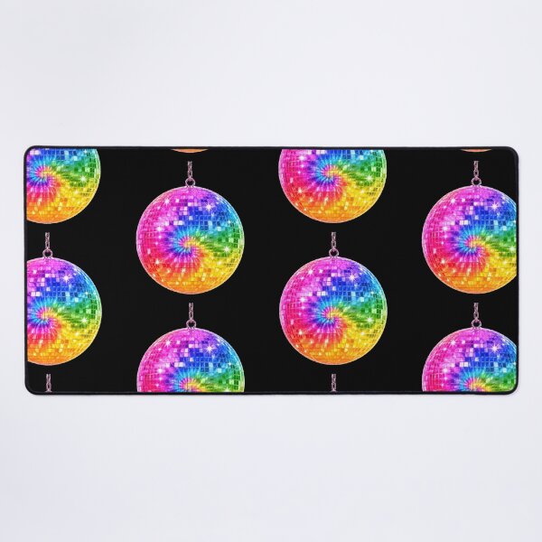 Item preview, Rainbow Tie-Dye Disco Ball designed and sold by jgvisualarts.