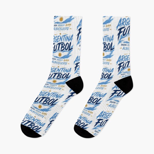 Item preview, Argentina Football Typography Design | Modern Soccer Fan Artwork designed and sold by TKOprintdesigns.