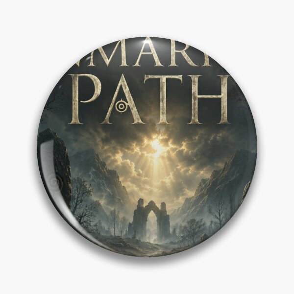 Item preview, The Unmarked Path Book Cover | Epic Dark Fantasy Novella Wall Art designed and sold by Element Horizon Studio.