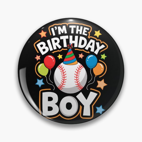 Item preview, Funny Baseball Birthday Boy Bday Boys Girls Kids designed and sold by rafaeltto.