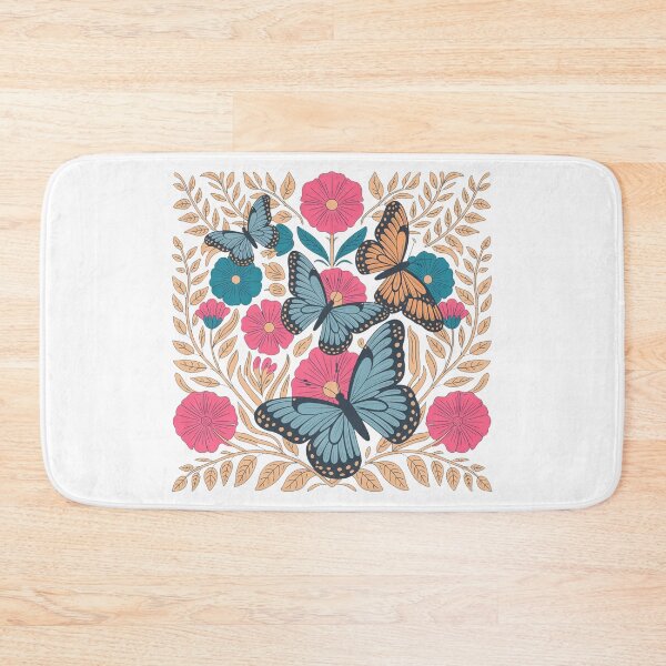 Item preview, Whimsical Butterflies and Blooming Wildflowers designed and sold by QuiteOrbit.