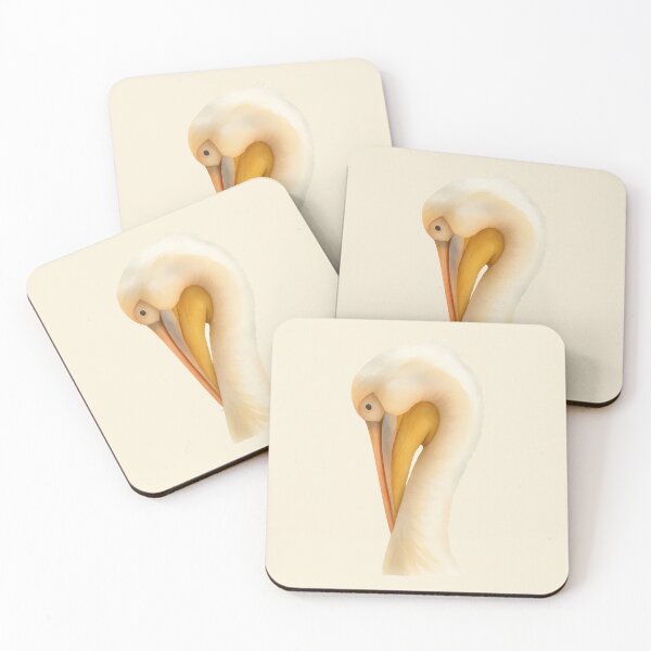 Item preview, Mod Nature Art No.1: Pelican Portrait designed and sold by NO BEAVER NO PUNK.