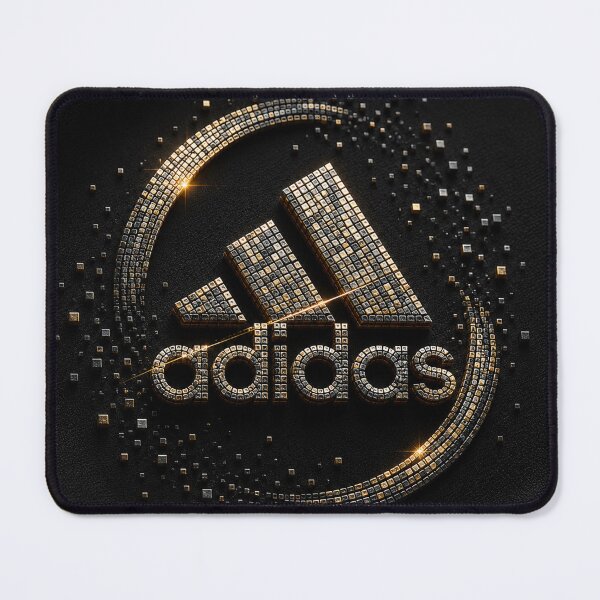 Item preview, Adidas Mosaic Prestige 3D – Metallic Graphic Artwork designed and sold by JcAbstractArt.