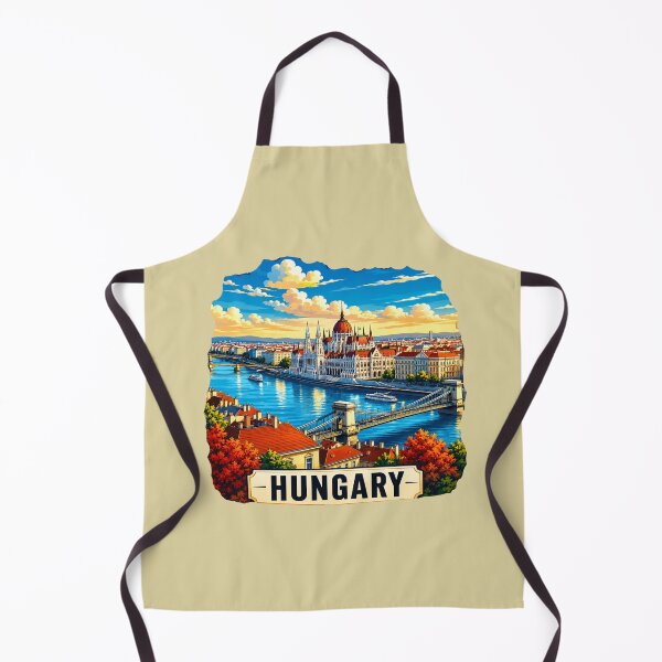 Item preview, Scenic Hungary - Budapest Parliament & Danube River designed and sold by Myra365Art.