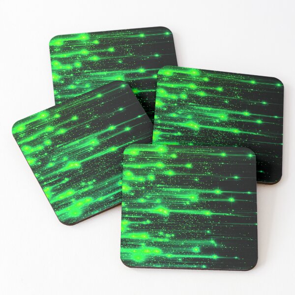 Item preview, Geen Light Speed Starfield Abstract Background designed and sold by Exodoi.