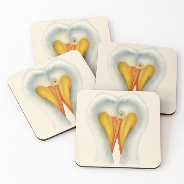 Item preview, Mod Nature Art No.2 Pelicans Symmetry designed and sold by NO BEAVER NO PUNK.