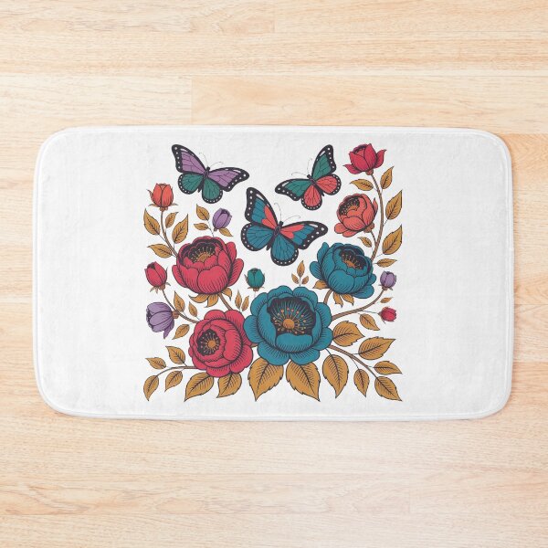 Item preview, cute Floral Butterfly Nature Inspired  designed and sold by QuiteOrbit.