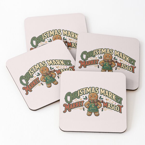 Item preview, Christmas Market Mascot Gingerbread Cookie Shirt Cute Holiday Bakery Vendor Christmas Sticker Sweatshirt Mug Tote Bag Gift designed and sold by VectorJoy.