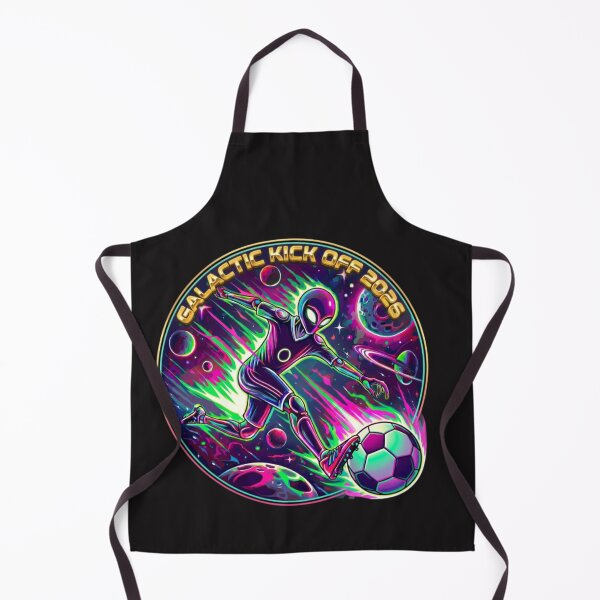 Item preview, Galactic Kick Off 2026 Alien Soccer Neon Space Football Design designed and sold by Prime legend .
