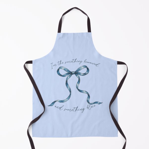 Item preview, I'm the Something Borrowed and Something Blue — Watercolor Bow Coquette Gift | Bridal Party Sticker designed and sold by ArtofDari.
