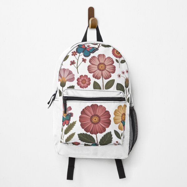 Item preview, Folk Art Flowers and Butterflies Design designed and sold by QuiteOrbit.