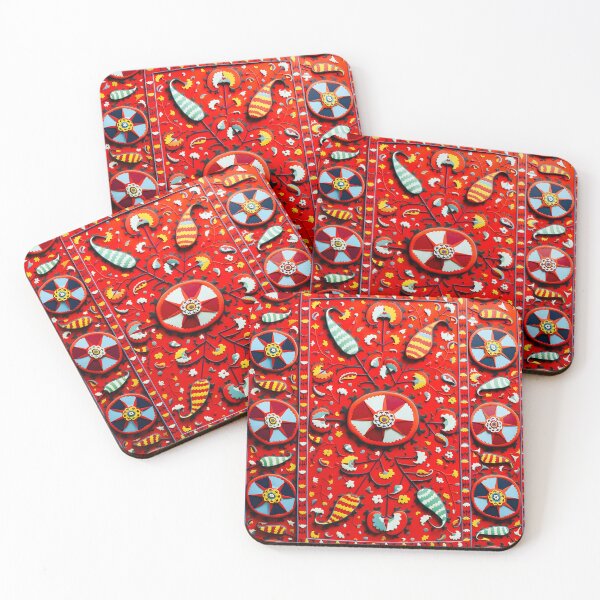Item preview, Lakai Suzani Samarkand Uzbekistan Embroidery  designed and sold by Vicky Brago-Mitchell®.
