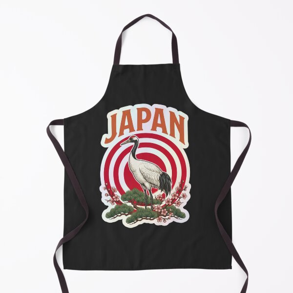 Item preview, Japan Crane Sticker – Vintage Cherry Blossom Travel Souvenir designed and sold by DanniJordan.
