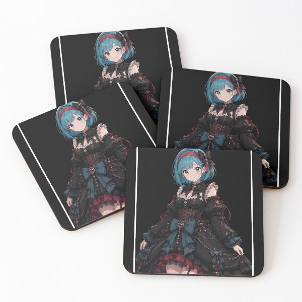 Item preview, Gothic Lolita Anime 7 designed and sold by Infinitelypink.