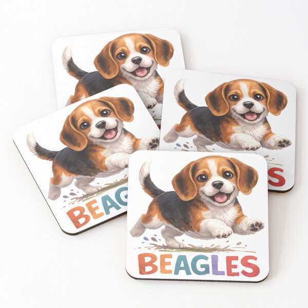 Item preview, Runing Cute Beagles designed and sold by maximinano100k.