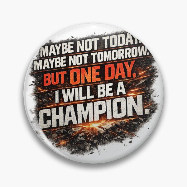 Item preview,  maybe not today maybe not tomorrow but i will be champion one day quotes designed and sold by Happy1Store.