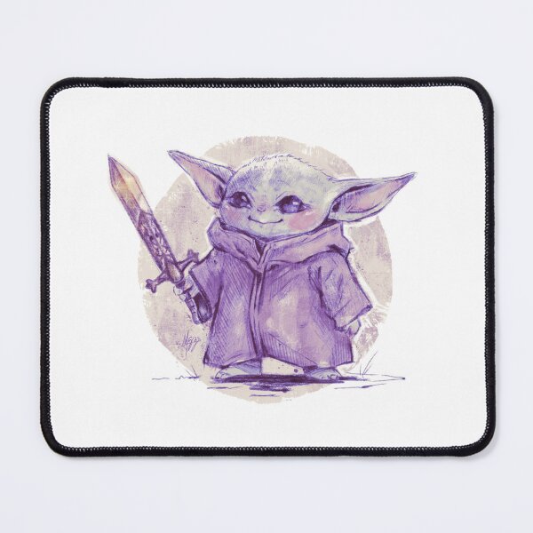 Item preview, BABY YODA WARRIOR VIOLET designed and sold by melyverso.