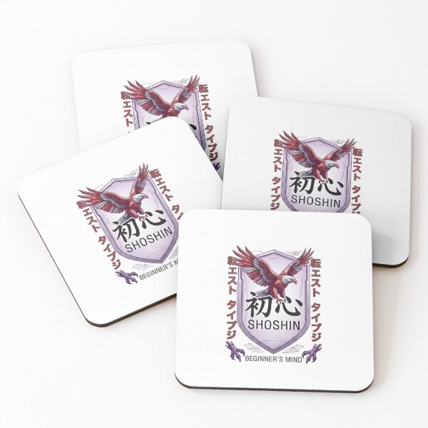 Item preview, Geometric eagle with Japanese Shoshin calligraphy designed and sold by Ahmedsyde.