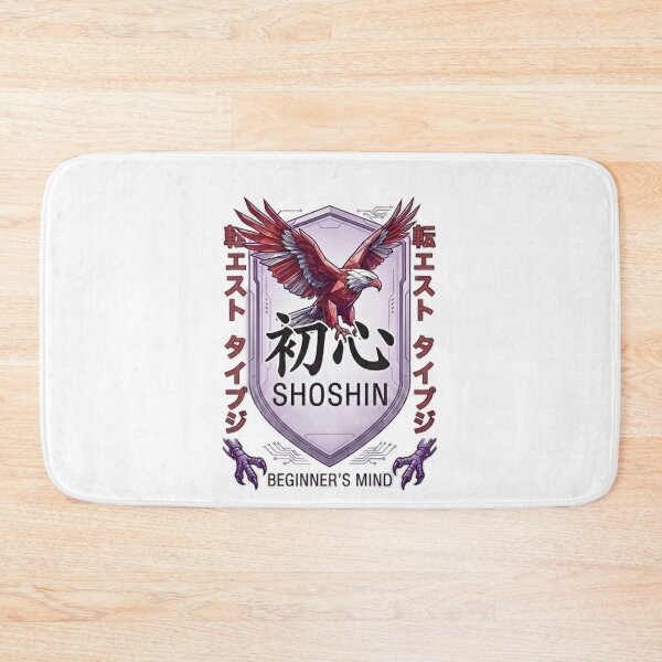 Item preview, Geometric eagle with Japanese Shoshin calligraphy designed and sold by Ahmedsyde.