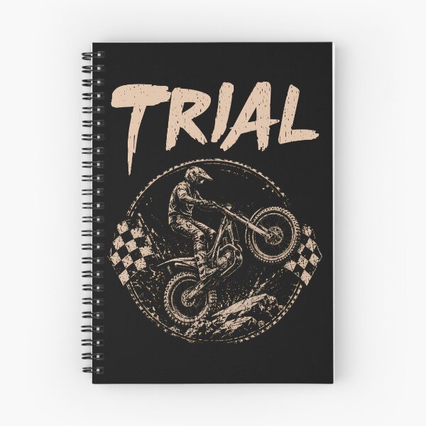 Item preview, TRIAL Rider Acrobatic Extreme Motorcycle Motorsport Vintage Trials Motorcycle Stunt  designed and sold by Jt41.