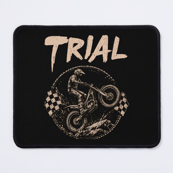 Item preview, TRIAL Rider Acrobatic Extreme Motorcycle Motorsport Vintage Trials Motorcycle Stunt  designed and sold by Jt41.