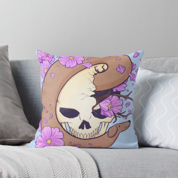 Item preview, Skull, Sakura and Dachshund designed and sold by Chris Kirkby.