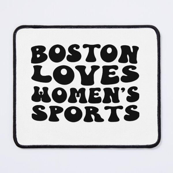 Item preview, Boston Loves Women's Sports Groovy designed and sold by coffeepolicy.