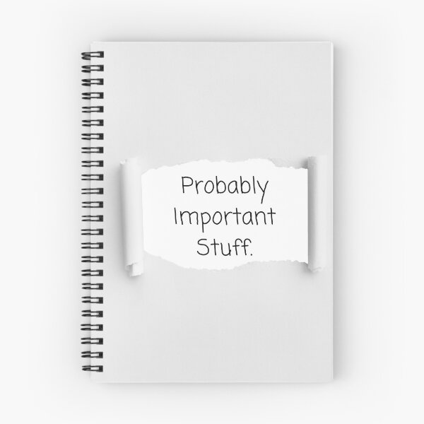 Item preview, Probably important stuff  designed and sold by Comfy Creations.