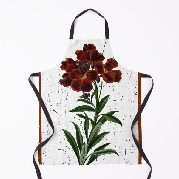 Item preview, Vintage Red Flower Stamp - Aesthetic Botanical Retro Art designed and sold by Atlasoloji.
