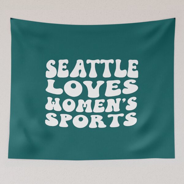 Item preview, Seattle Loves Women's Sports Groovy  designed and sold by coffeepolicy.