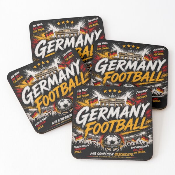 Item preview, Germany Football Typography Design | Modern Soccer Supporter Graphic designed and sold by TKOprintdesigns.