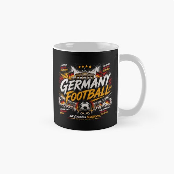Item preview, Germany Football Typography Design | Modern Soccer Supporter Graphic designed and sold by TKOprintdesigns.
