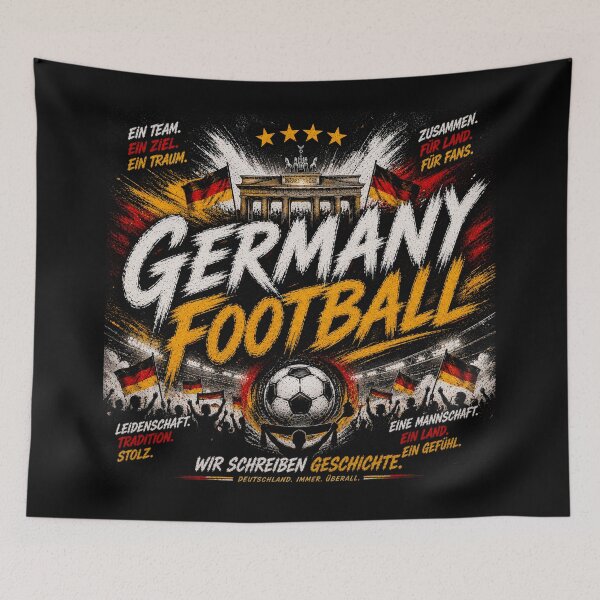 Item preview, Germany Football Typography Design | Modern Soccer Supporter Graphic designed and sold by TKOprintdesigns.