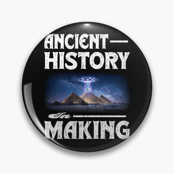 Item preview, Ancient History In The Making Graphic | UFO Pyramid Mystery sci fi science fiction ancient space travellers  designed and sold by Jt41.