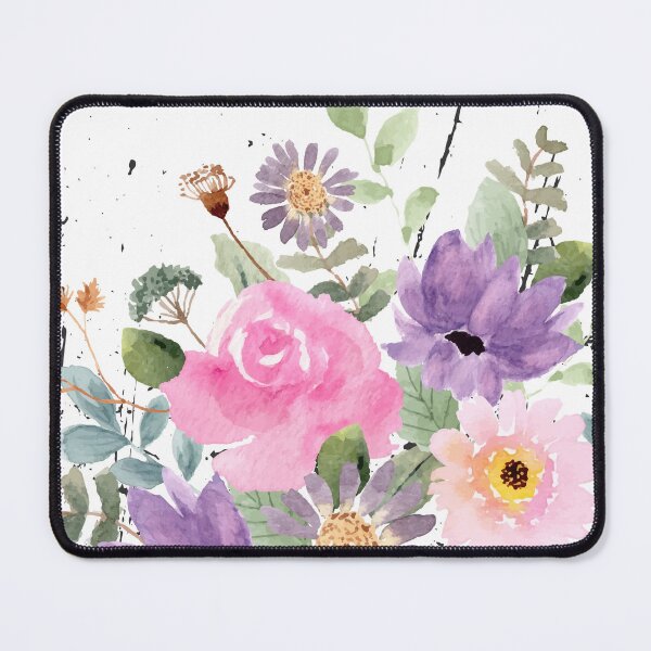 Item preview, Vintage Floral Bouquet Stamp - Aesthetic Watercolor Flower Art designed and sold by Atlasoloji.