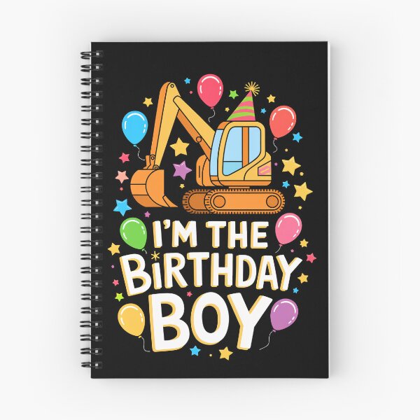Item preview, Funny Excavator Birthday Boy Bday Boys Girls Kids designed and sold by rafaeltto.