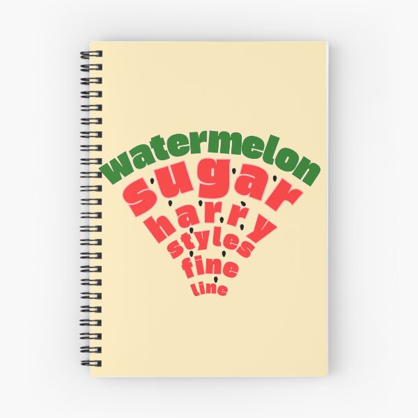 Item preview, Watermelon Sugar Slice Typography - Harry Styles Fine Line Art designed and sold by urstyle04.
