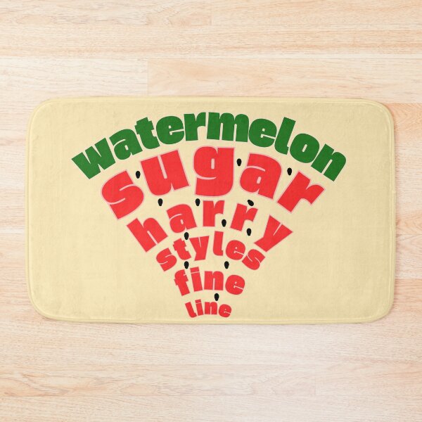 Item preview, Watermelon Sugar Slice Typography - Harry Styles Fine Line Art designed and sold by urstyle04.